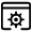 Cog Browser icon - Free transparent PNG, SVG. No Sign up needed.