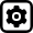 Cog Square Alternate icon - Free transparent PNG, SVG. No Sign up needed.
