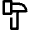 Hammer 1 Icon from Nova Line Set