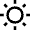 Settings Brightness 1 Icon from Nova Line Set