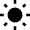 Settings Brightness 1 Icon from Nova Solid Set