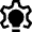 Settings Bulb Idea Icon from Nova Solid Set