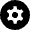 Settings Cog Circle Icon from Nova Solid Set