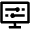 Settings Screen Panel Horizontal Icon from Nova Line Set