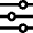 Settings Slider Horizontal 1 Icon from Nova Line Set