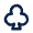 Clubs Line Icon from Mingcute Line Set