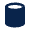 Cylinder Fill Icon from Mingcute Fill Set