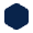 Hexagon Fill Icon from Mingcute Fill Set