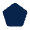 Pentagon Fill Icon from Mingcute Fill Set