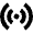 Boardcasting Wifi Signal Icon from Nova Solid Set