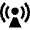 Radio Tower Signal 3 Icon from Nova Solid Set