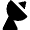 Satellite Dish Ground Icon from Nova Solid Set