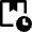 Shipment Product Box Clock Icon from Nova Line Set
