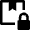 Shipment Product Box Lock Icon from Nova Line Set