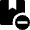 Shipment Product Box Subtract Remove Icon from Nova Solid Set