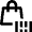 Shopping Bag Barcode Checkout Icon from Nova Line Set