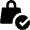 Shopping Bag Check Icon from Nova Solid Set