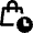 Shopping Bag Clock Icon from Nova Line Set