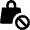 Shopping Bag Restrict Icon from Nova Solid Set
