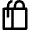 Shopping Bag Side Icon from Nova Line Set