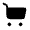 Cart Large Minimalistic Icon from Solar Bold Set