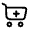 Cart Plus Icon from Solar Linear Set