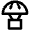 Shipping Parashoot Drop Icon from Nova Line - Free Set