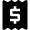 Receipt Dollar Icon from Nova Solid Set