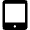 Ipad Icon from Nova Solid Set