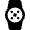 Smart Watch Circle Brightness Icon from Nova Solid Set
