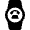 Smart Watch Circle Call Icon from Nova Solid Set