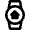 Smart Watch Circle Home Icon from Nova Line Set