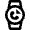 Smart Watch Circle Line In Icon from Nova Line Set