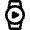 Smart Watch Circle Media Icon from Nova Line Set