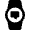Smart Watch Circle Message Icon from Nova Solid Set
