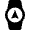Smart Watch Circle Navigation Icon from Nova Solid Set