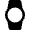 Smart Watch Circle Icon from Nova Solid Set