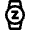 Smart Watch Circle Sleep Icon from Nova Line Set
