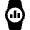 Smart Watch Circle Stats Icon from Nova Solid Set