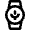 Smart Watch Circle Voice Recording Icon from Nova Line Set