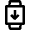 Smart Watch Download Icon from Nova Line Set