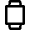 Smart Watch Square Icon from Nova Line Set