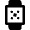 Smart Watch Square Brightness Icon from Nova Solid Set