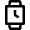 Smart Watch Square Clock Icon from Nova Line Set
