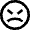 Emoji Angry Icon from Nova Line Set