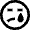 Emoji Cry Icon from Nova Line Set