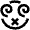Emoji Knock Out Confuse Icon from Nova Line Set