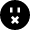 Emoji Mouth Shut Icon from Nova Solid Set