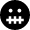 Emoji Mouth Shut Zip Icon from Nova Solid Set