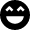 Emoji Smile 2 Icon from Nova Solid Set